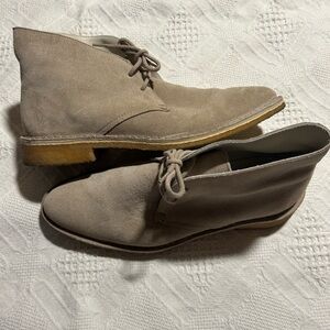 Clarks Desert Boot Originals Tan Suede Women’s 9.5 41 Made in Italy